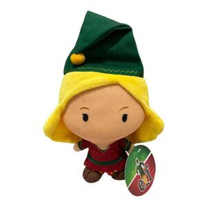 Warner Bros Elf Movie Stuffed Plush Chibi Christmas Elf Toy 7 Inch All Ages